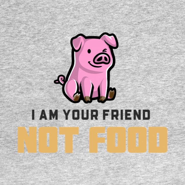 I am your friend not food T-shirt by Tranquility